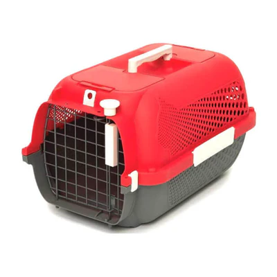 Catit Voyageur Cherry Red/grey Medium