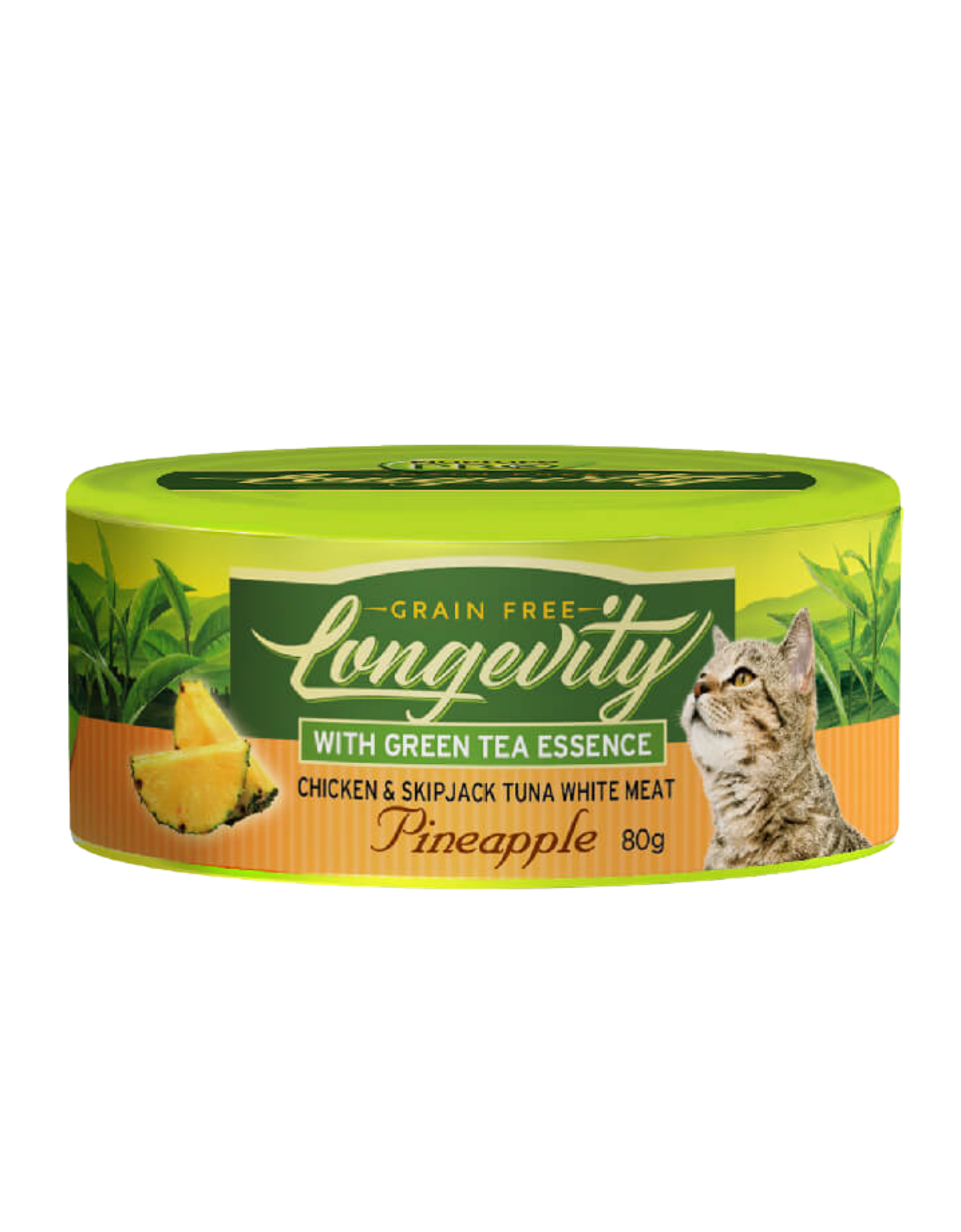 Nurture Pro Longevity 80g Chicken & Skipjack Tuna White Meat With Pineapple Cat Canned Food