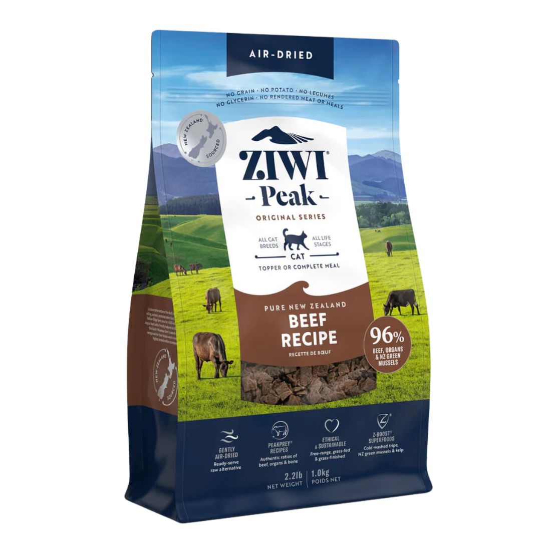 Ziwipeak Cat Original Series 1kg Beef Air Dried Dry Cat Food