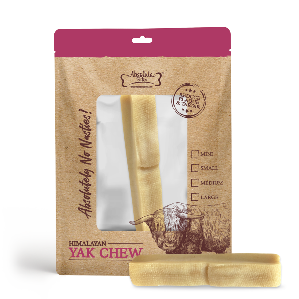 (exp: 17 Dec 2026) Absolute Bites Dog 1pc Himalayan Yak Chew (large) Dog Treat