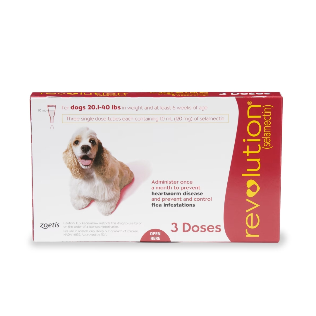 Revolution Selamactic Topical Solution For 10-20kg Dog 3 Single Dose Tubes