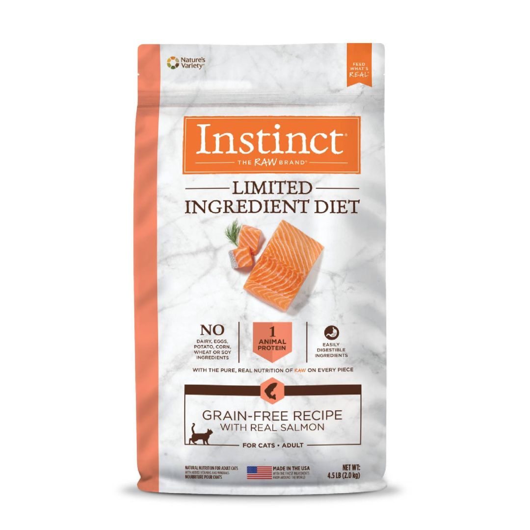 Instinct Cat 2kg Limited Ingredient Diet Grain Free Recipe With Real Salmon Dry Cat Food
