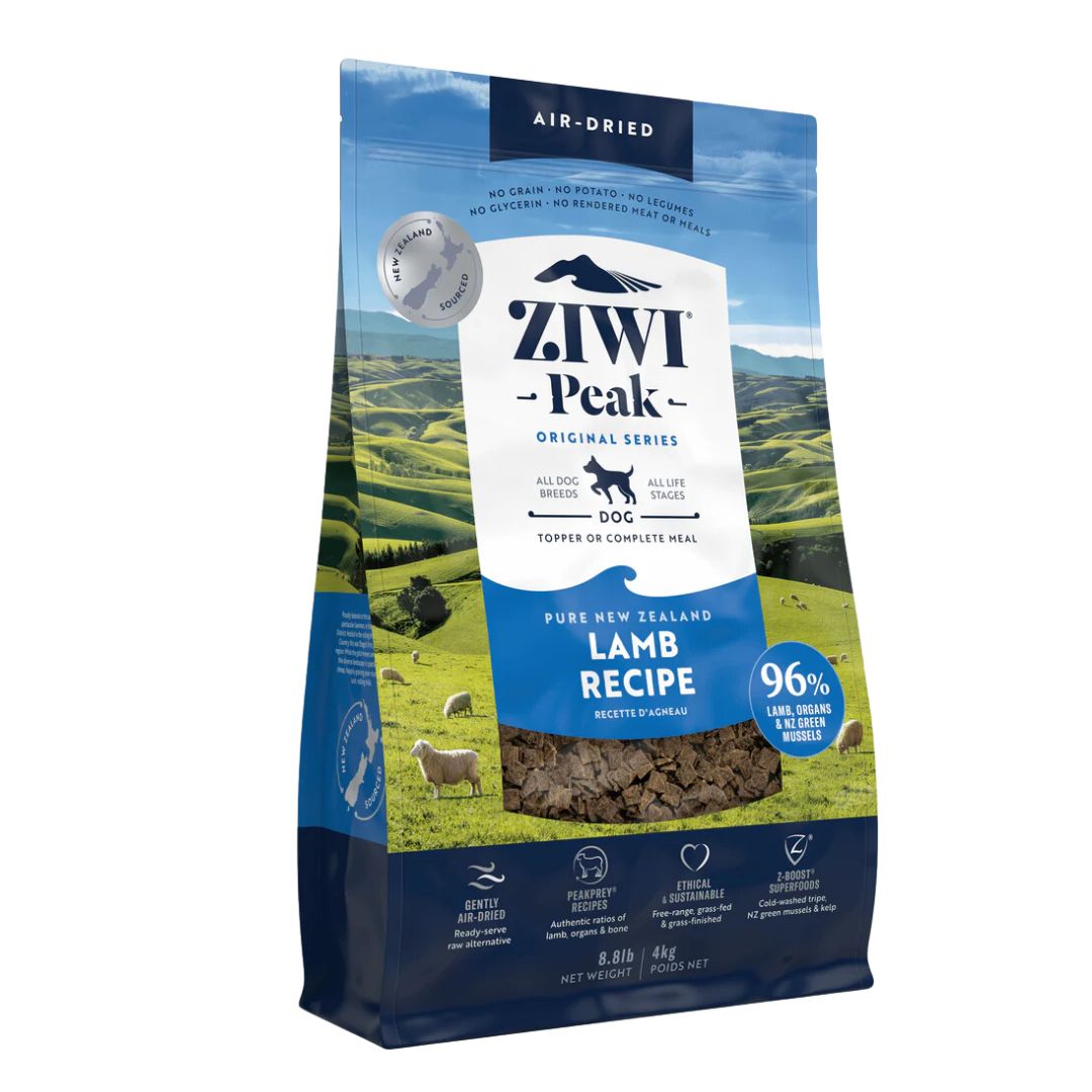 Ziwipeak Dog Original Series 4kg Lamb Air Dried Dry Dog Food