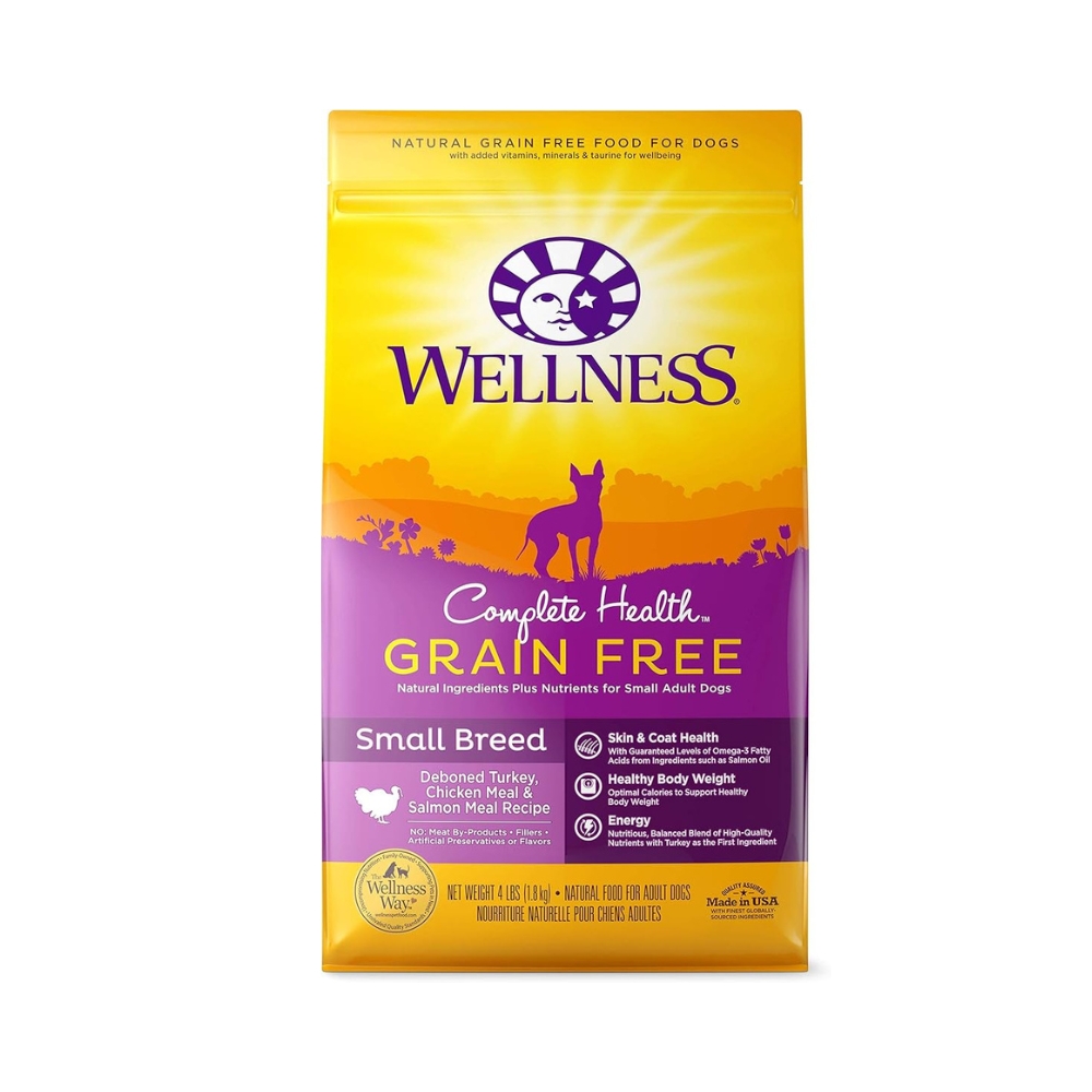 Wellness Dog 1.8kg (4lb) Complete Health Grain Free Small Breed Dry Dog Food