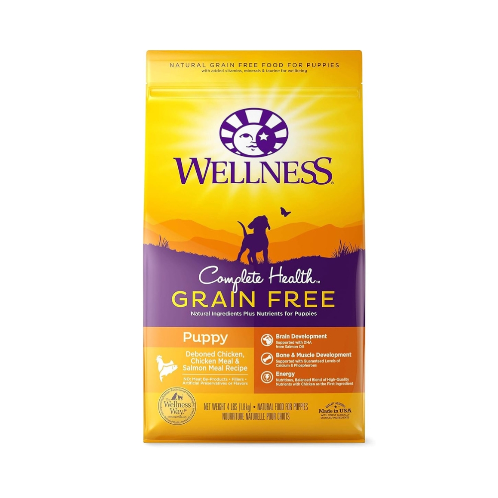 Wellness Dog 1.8kg (4lb) Complete Health Grain Free Puppy Dry Dog Food