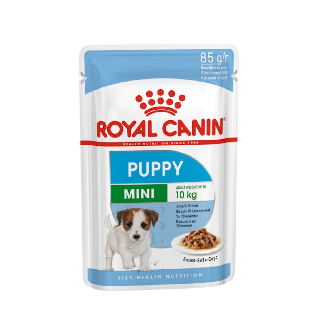 Royal Canin Dog Pouch 85g Mini Puppy Wet Dog Food