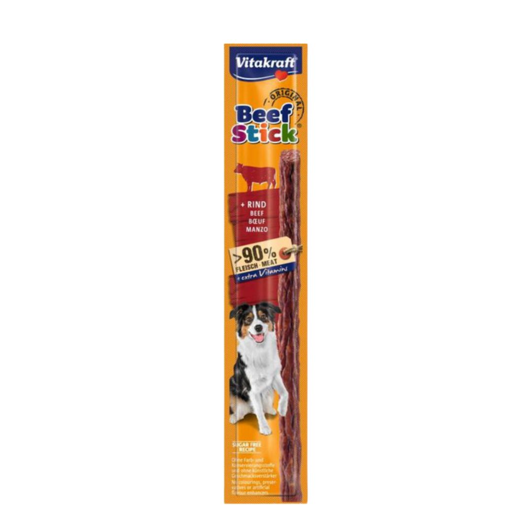 (exp: Mar'25) Vitakraft Dog 1pcs Beef Stick For Dogs Beef Dog Treats