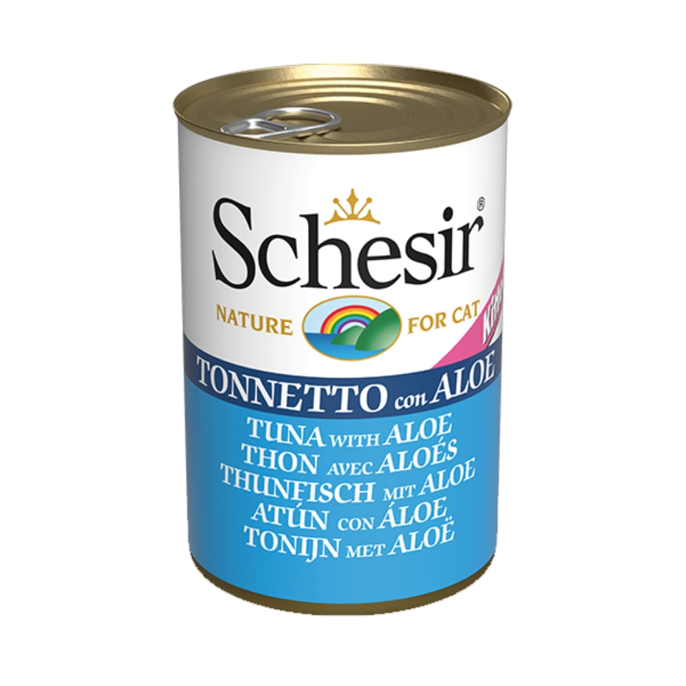 Schesir Cat 140g Kitten Tuna With Aloe Jelly Wet Cat Food