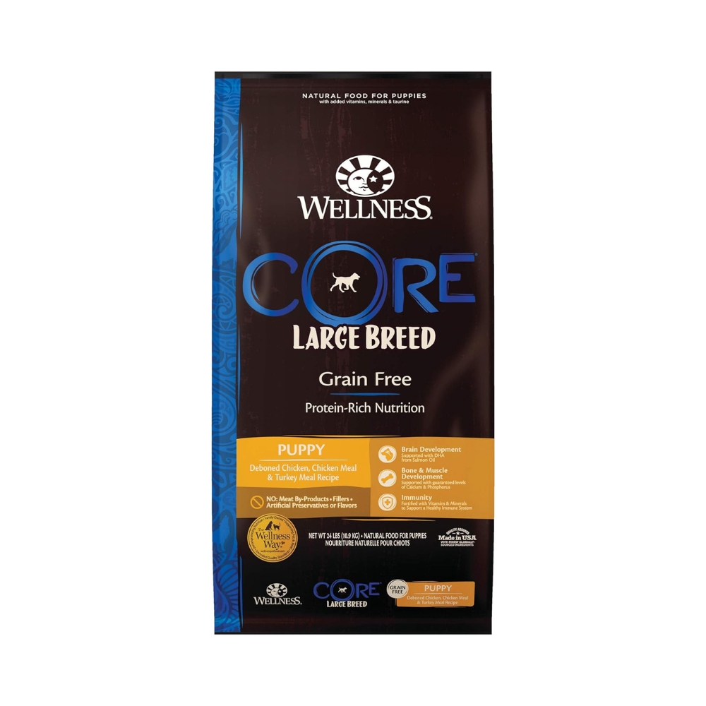 Wellness Core Dog 10.9kg (24lb) Large Breed (original) Grain Free Dry Dog Food
