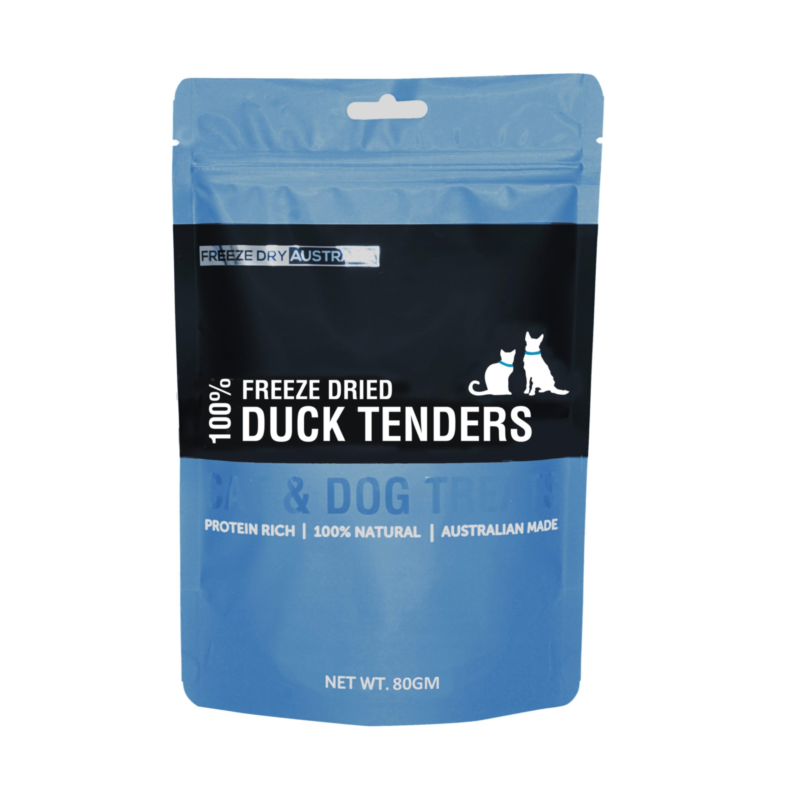 Freeze Dry Australia 100g Duck Tenders Freeze Dried Dog & Cat Treats