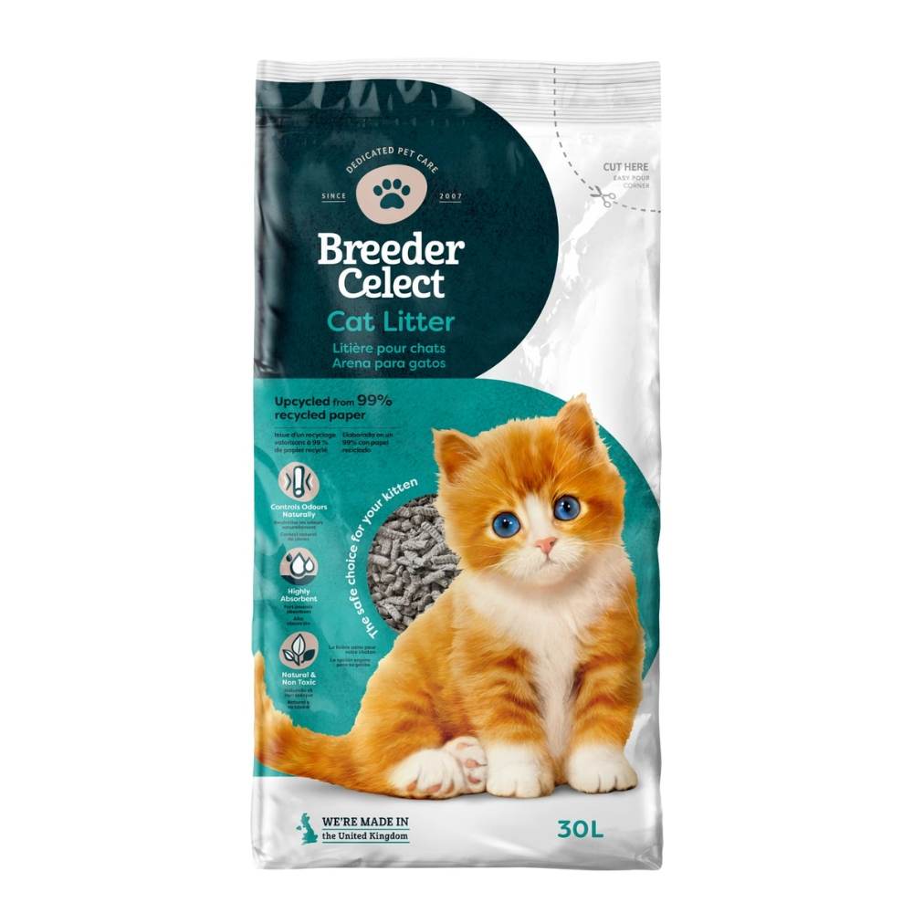 Breeder Celect Cat Litter 30 Litre