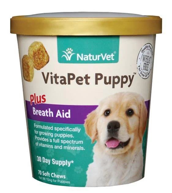 Naturvet Vitapet™ Puppy Daily Vitamins Chewable Tablets