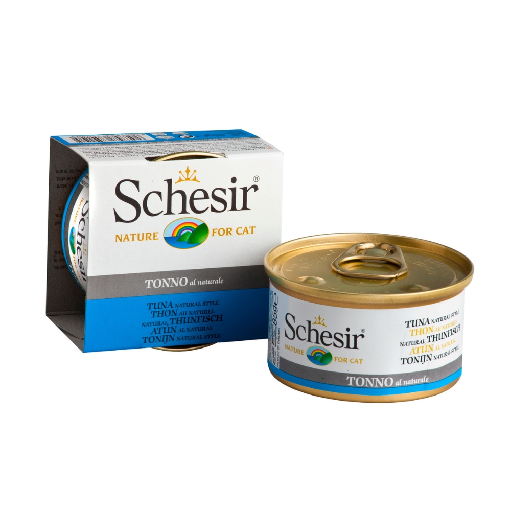 Schesir Cat 85g Tuna Natural Style Wet Cat Food