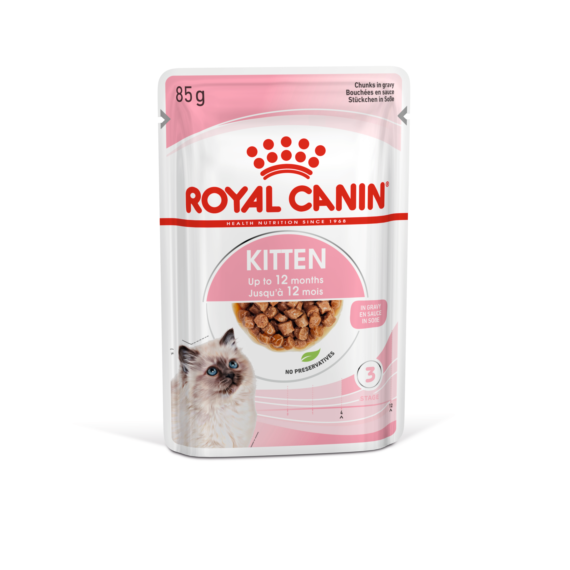 Royal Canin Cat Pouch 85g Kitten Instinctive Wet Cat Food