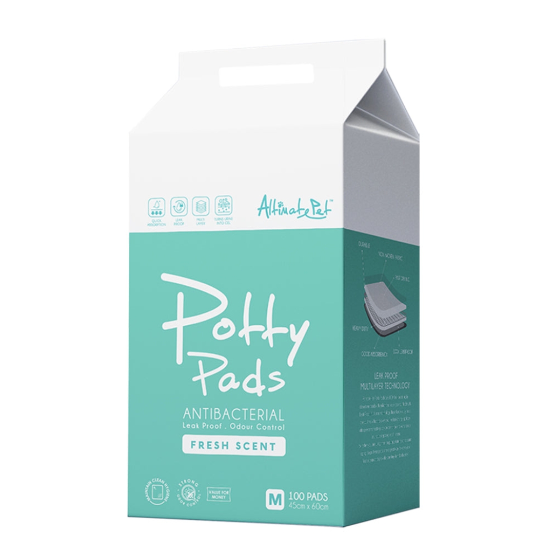 Altimate Pet Fresh Scent Potty Pad Medium 100 Pieces