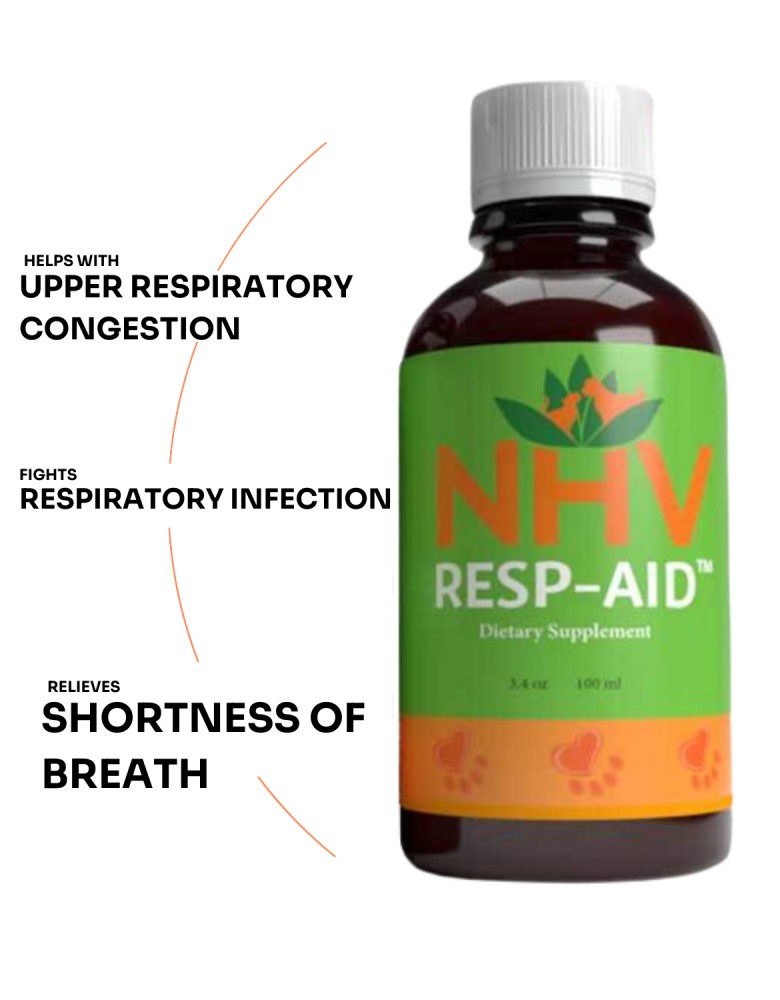 Nhv Resp Aid Supplement For Pets 100ml 