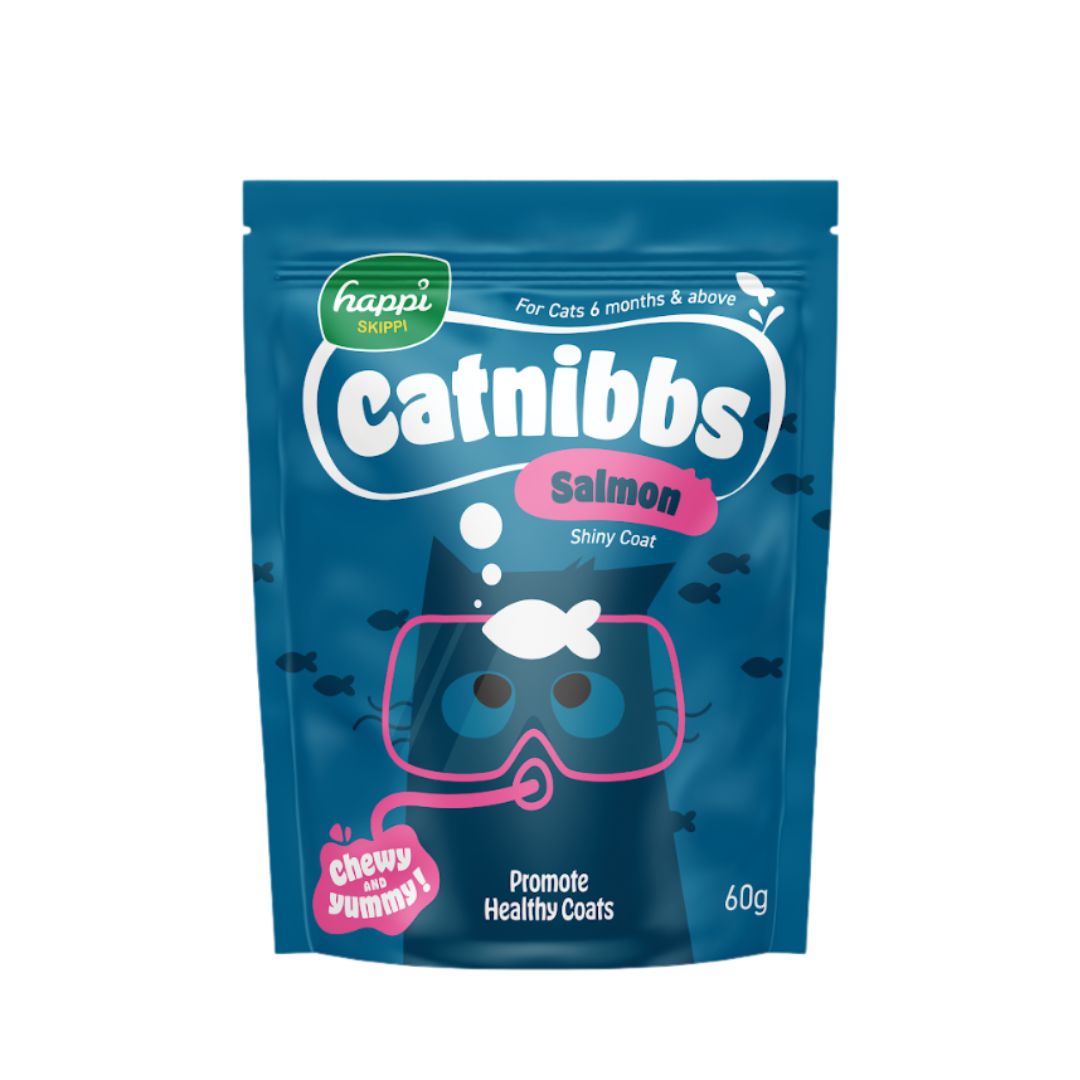 Happi Skippi Catnibbs 60g Salmon Cat Treat