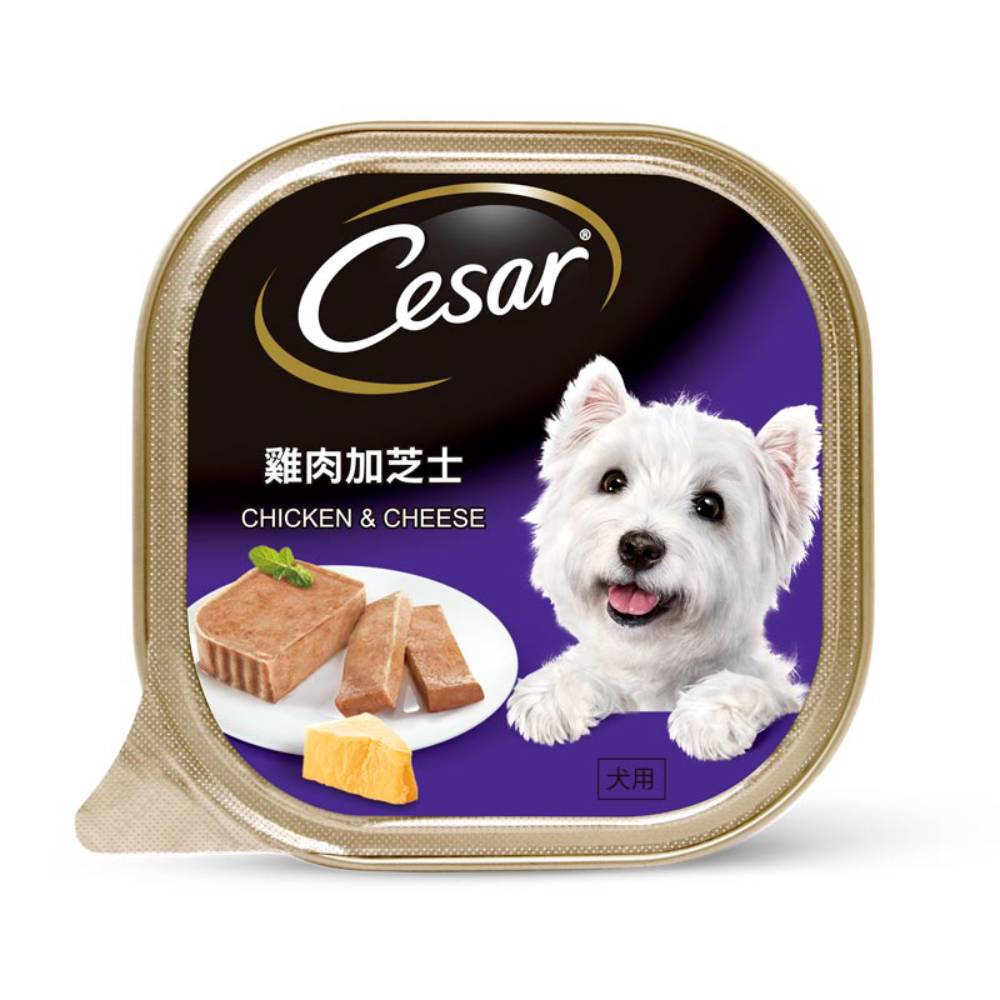 Cesar Dog 100g Chicken & Cheese Wet Dog Food