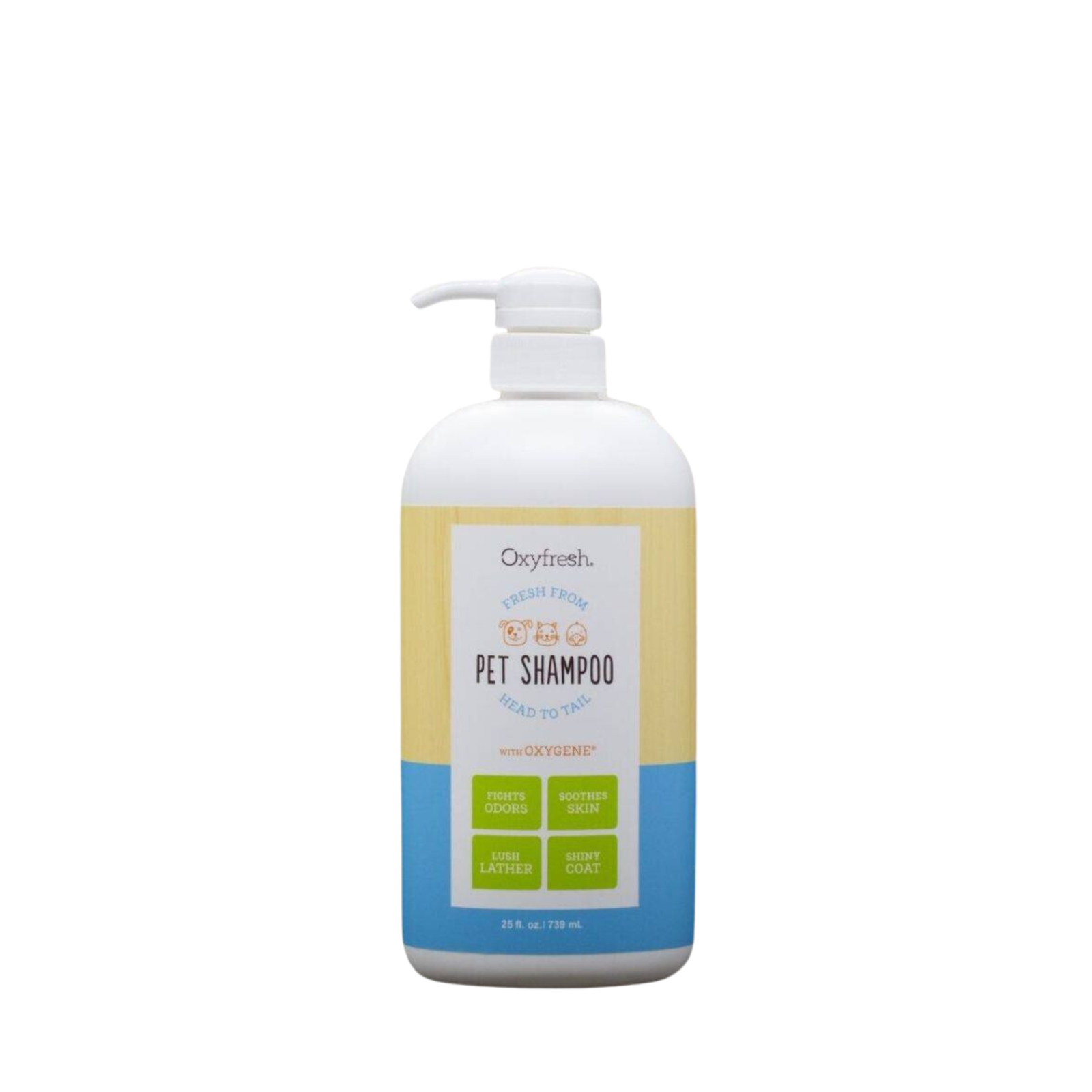 Oxyfresh 743ml (25oz) Advanced Pet Shampoo Sensitive Skin Formula For Dogs & Cats