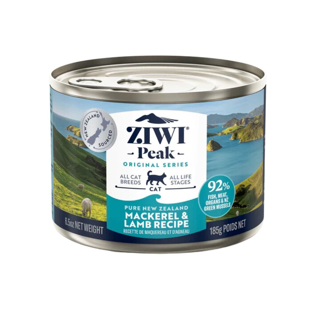 Ziwipeak Cat Original Series 185g Mackerel & Lamb Wet Cat Food