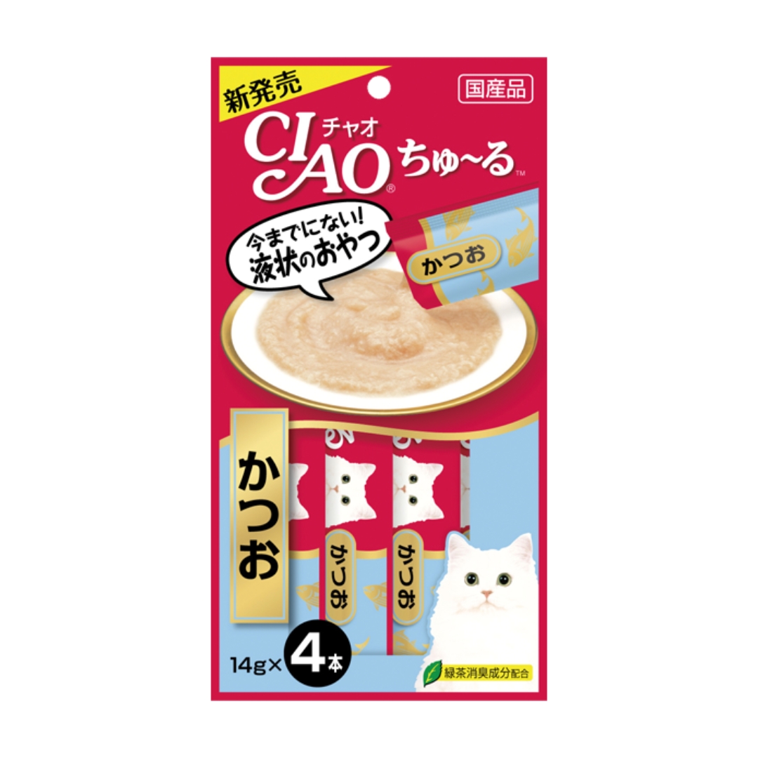 Ciao Churu 14gx4 Tuna Katsuo Cat Treat