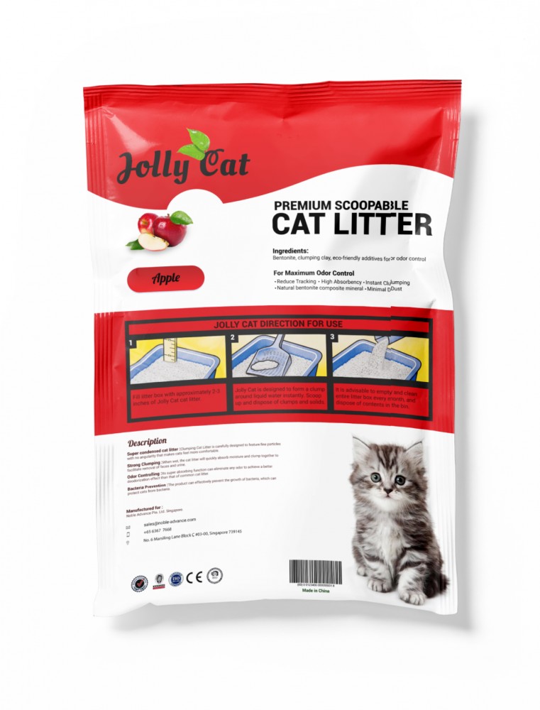 Jollycat Apple Cat Litter 10l - Singapore's Pet Store | Perromart SG ...