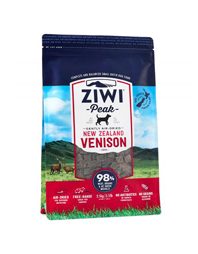 Ziwipeak Dog Original Series 2.5kg Venison Air Dried Dry Dog Food