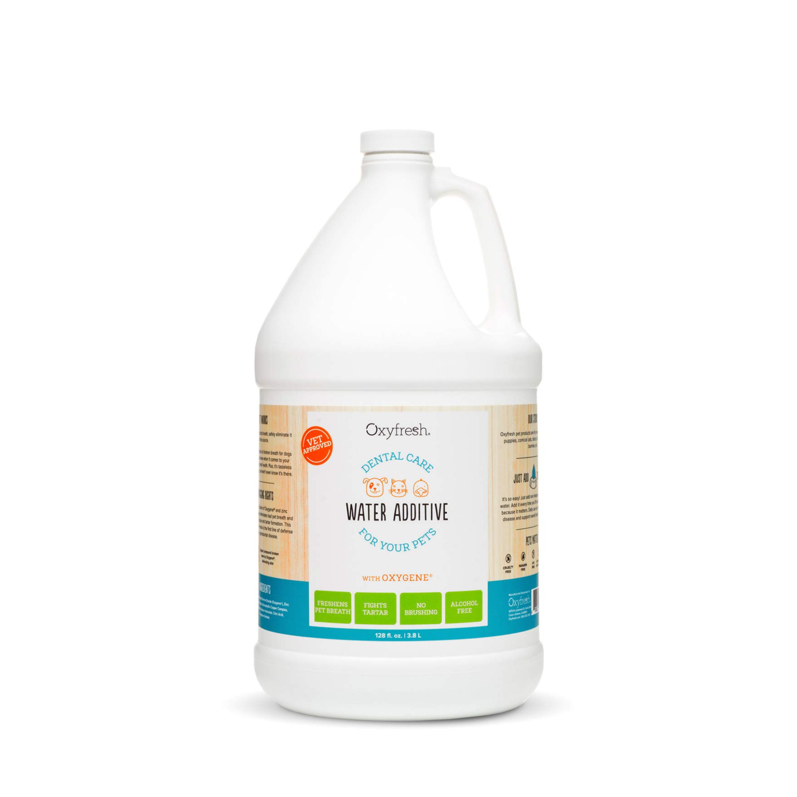 Oxyfresh 1 Gallon Dental Care Water Additive For Dogs & Cats