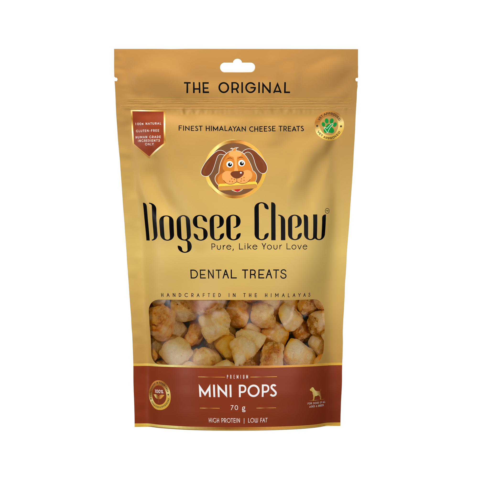 Dogsee Chew Dog 70g Minipops Dog Treat