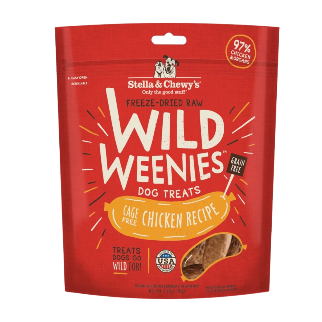 Stella & Chewy's Dog Freeze Dried Raw Treats 92g Cage Free Chicken Recipe Dog Treat