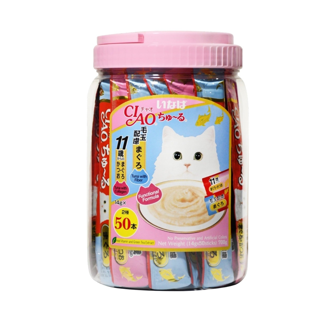 Ciao Churu 14gx50 Collagen & Fiber Variety Cat Treat