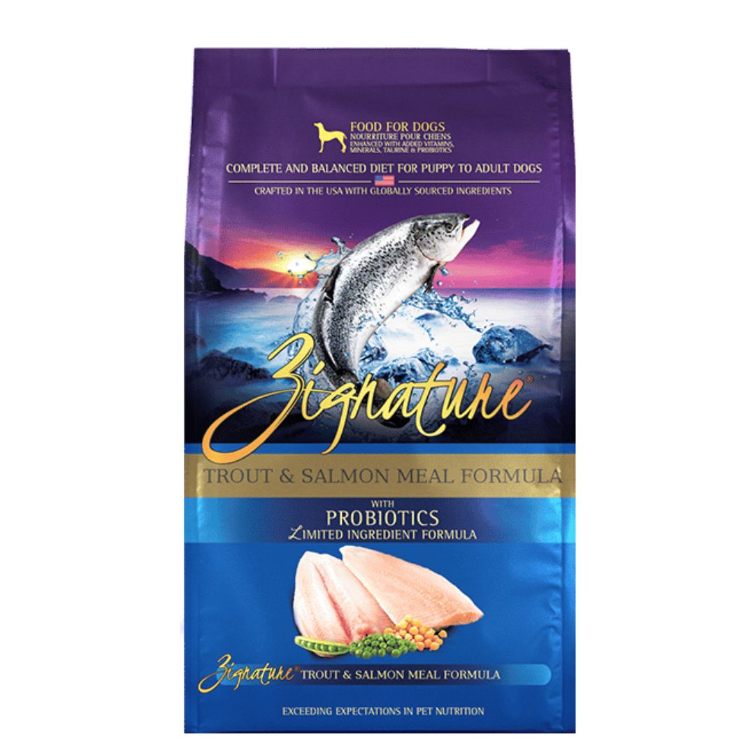 Zignature 5.7kg Trout And Salmon Meal Formula Dry Dog Food