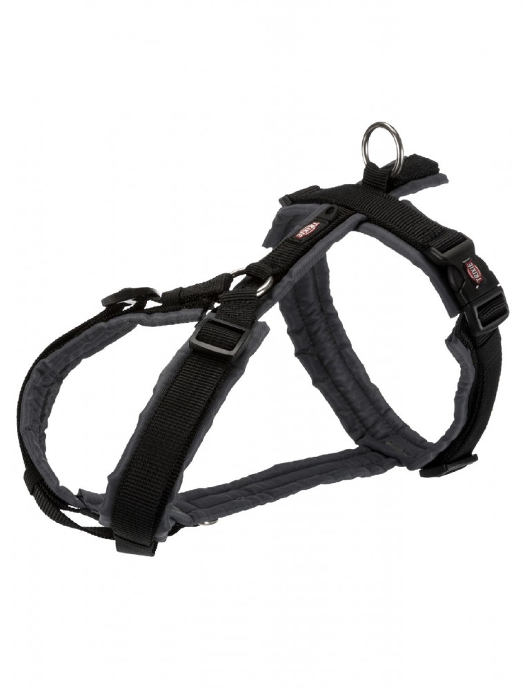 Trixie Premium Trekking Harness For Dogs - Black/graphite Xl