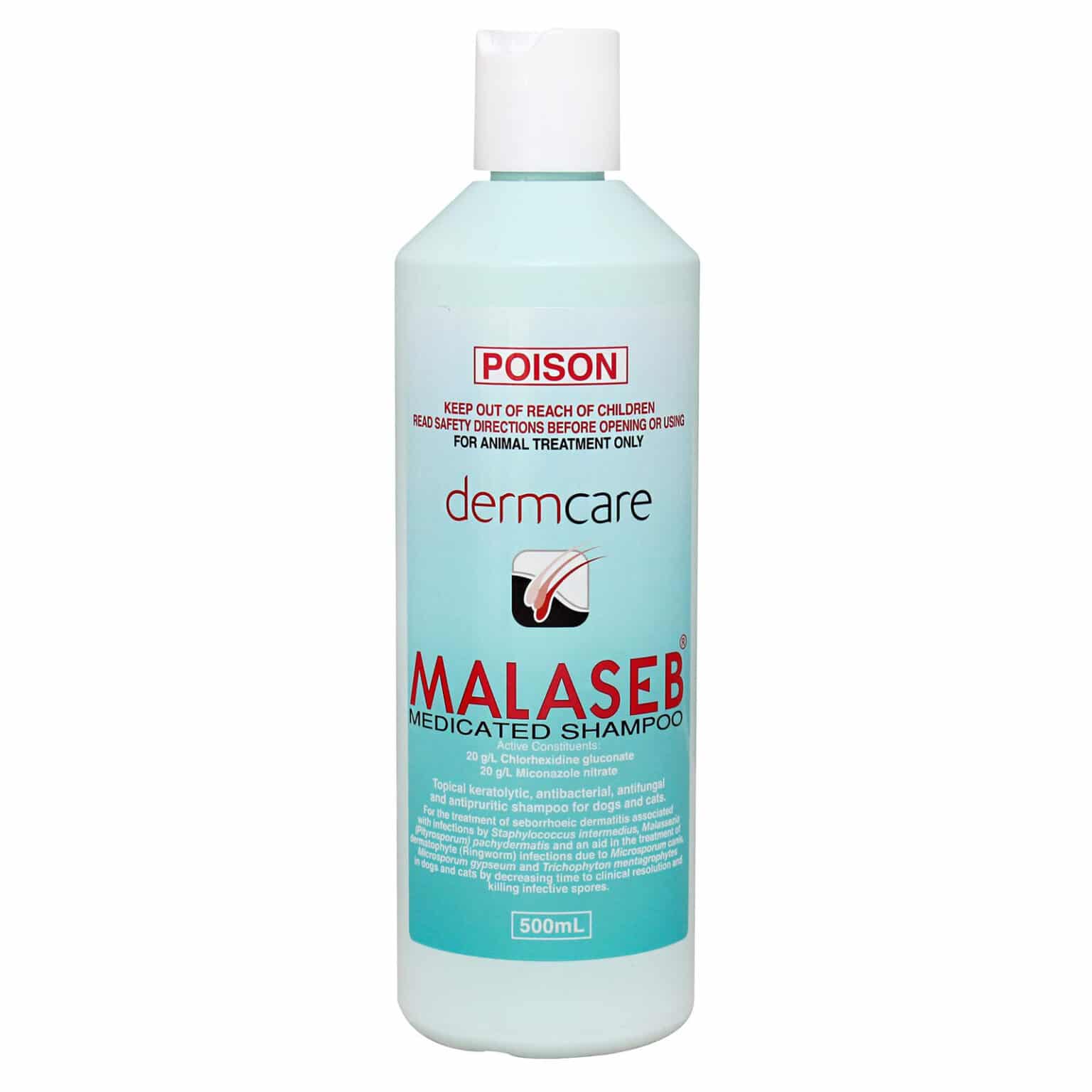 Dermcare Malaseb 500ml Medicated Shampoo