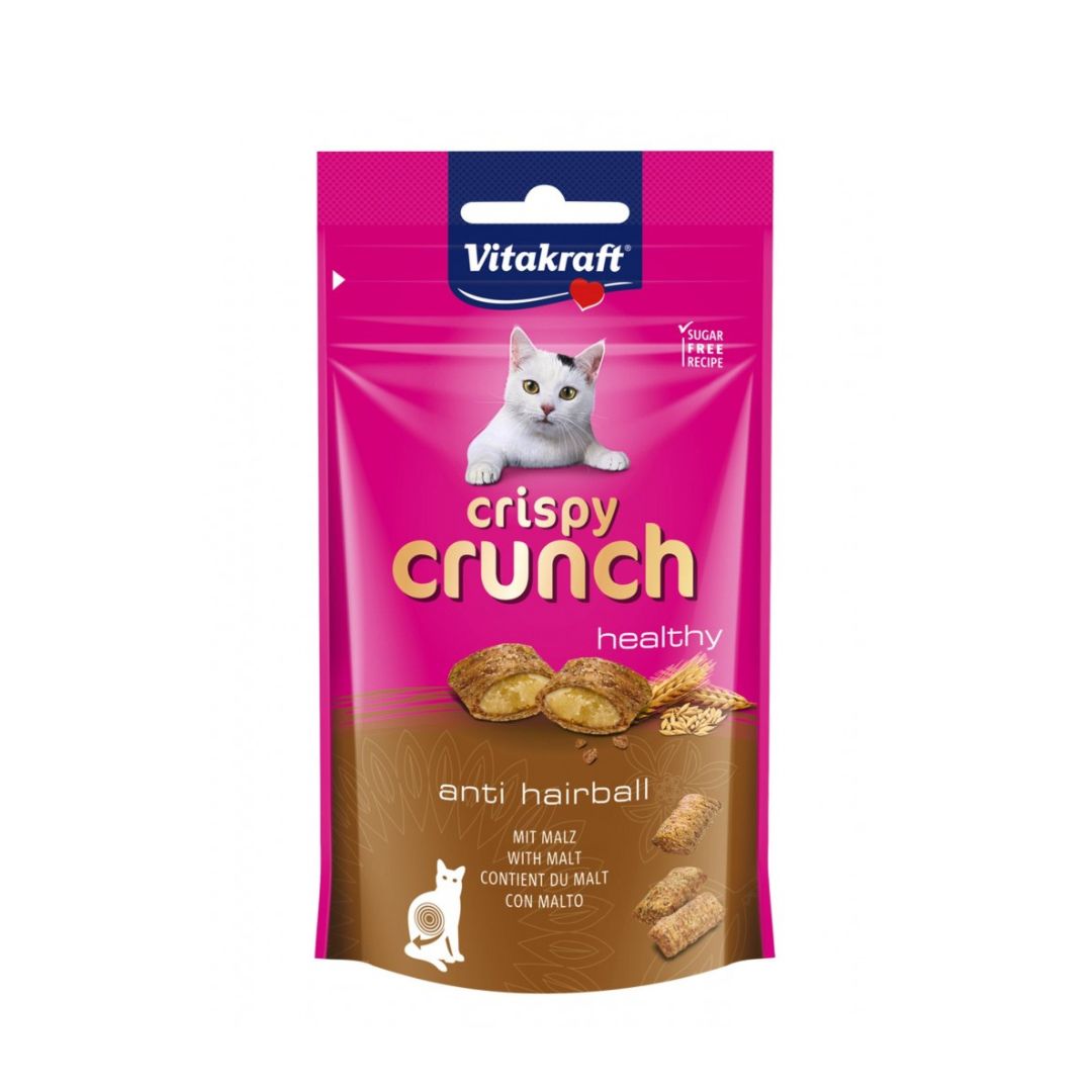 Vitakraft Cat 60g Crispy Crunch With Malt Cat Treats