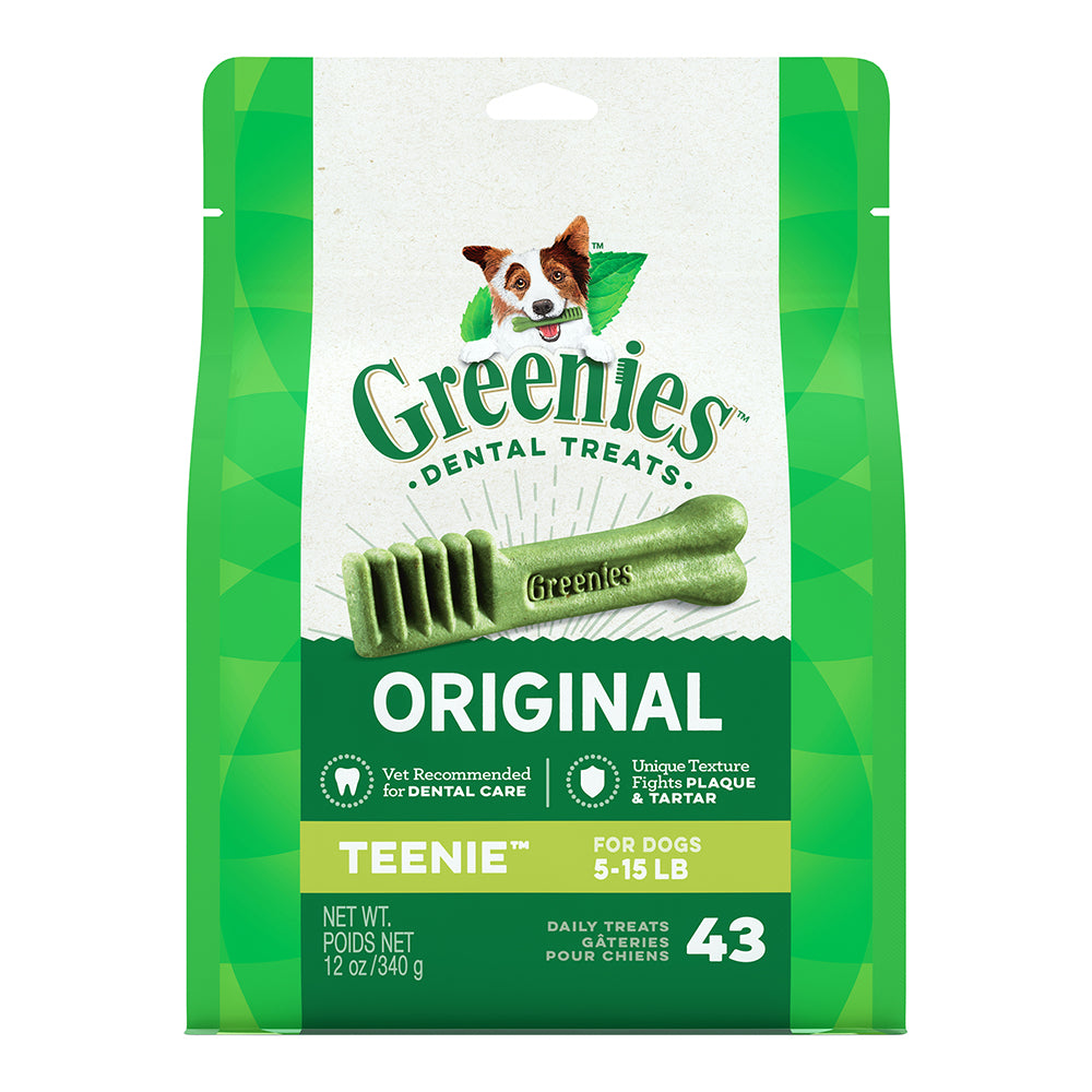 Greenies Dog 12oz (340g) Canine Teenie Dental Dog Treats