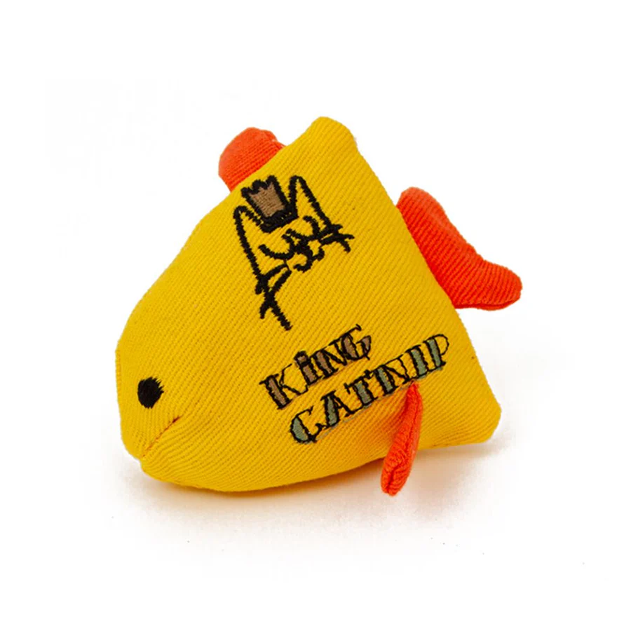 King Catnip Goldie Cat Nip Toy For Cats