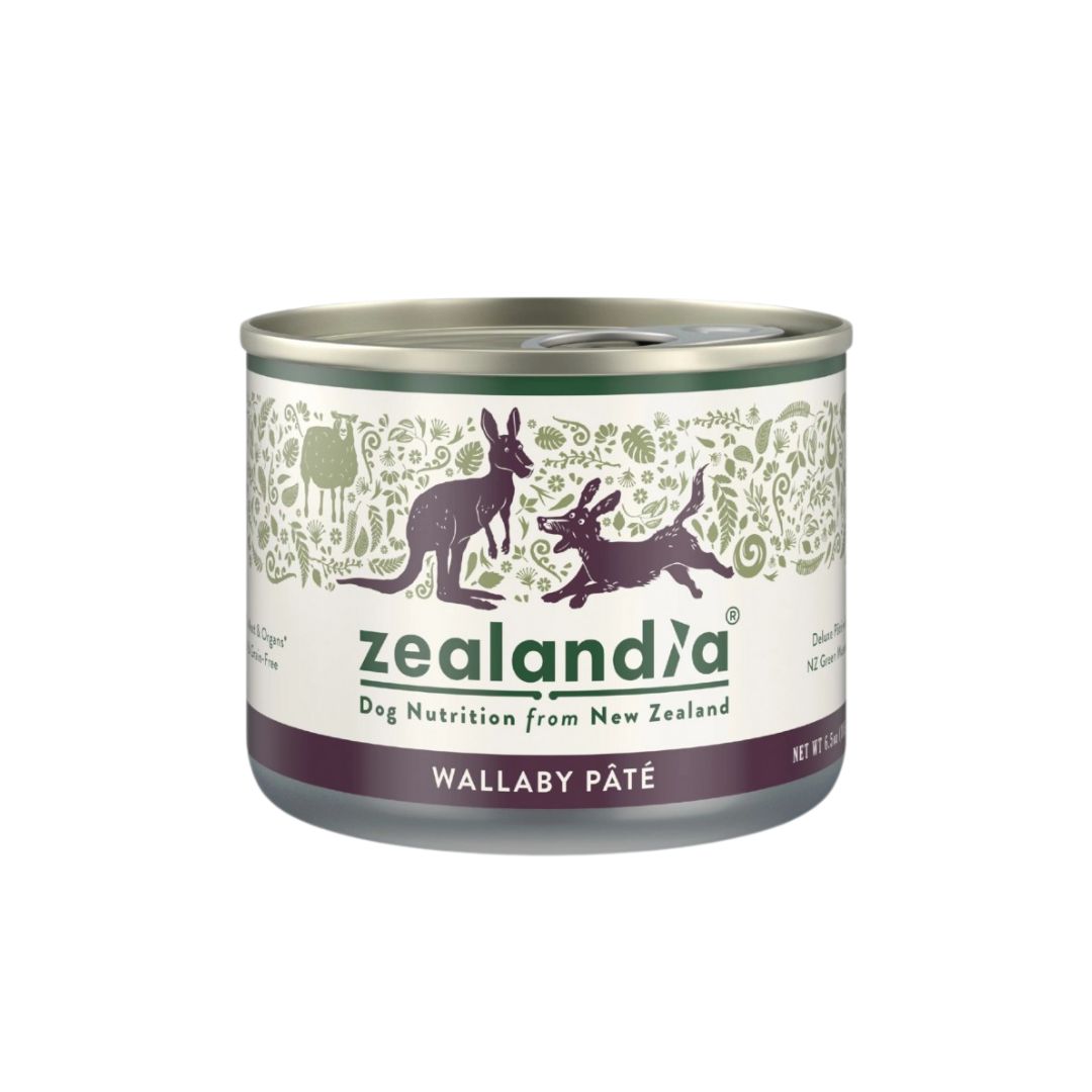 Zealandia Dog 185g Wallaby Pate Wet Dog Food