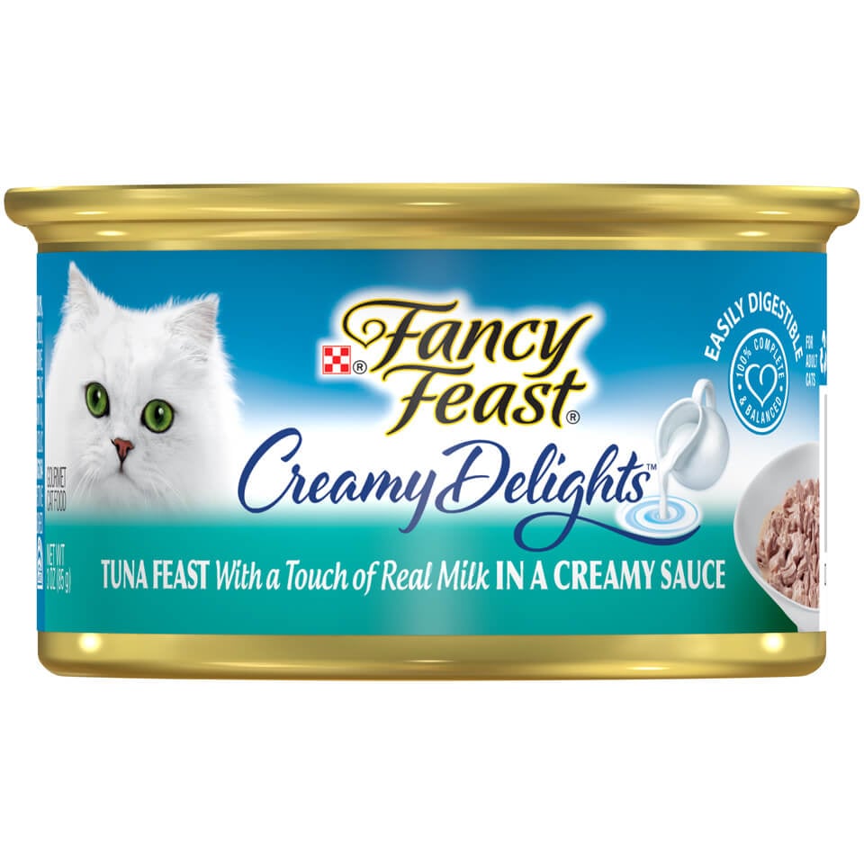 Fancy Feast Cat 85g Creamy Delights Tuna Wet Cat Food