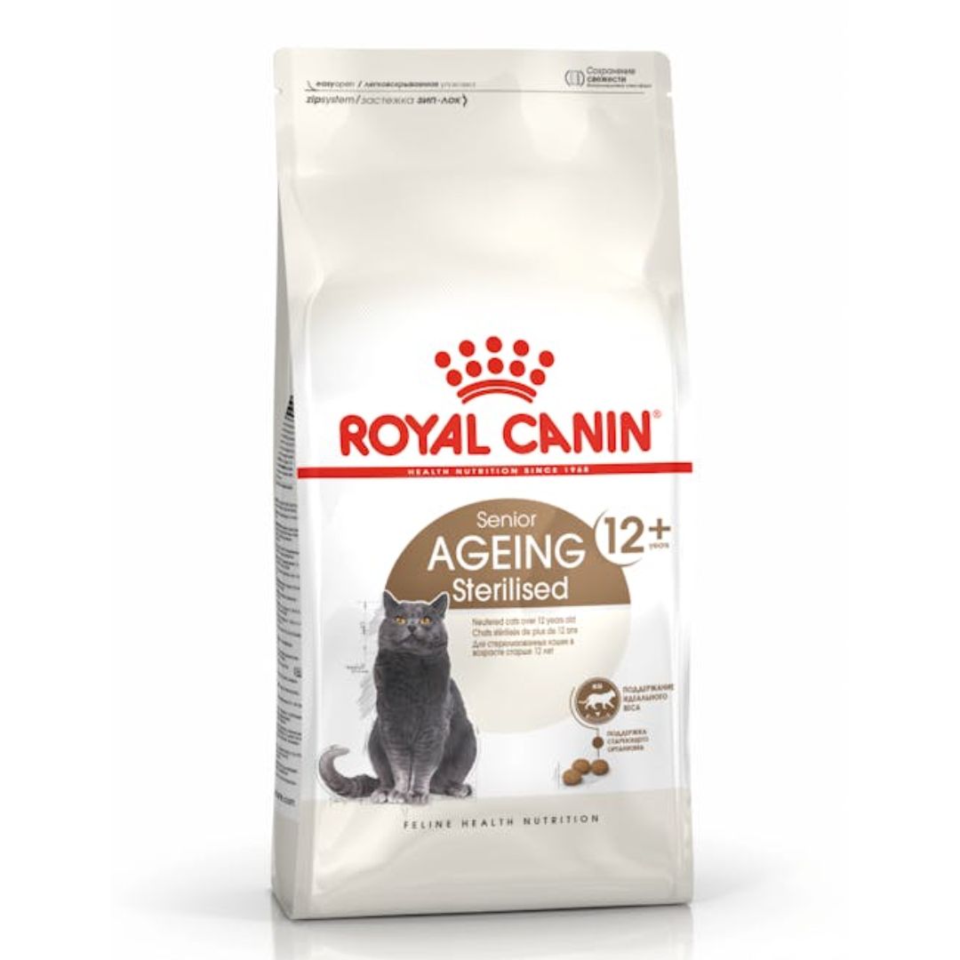 Royal Canin Cat 2kg Senior Sterilised Ageing 12+ Dry Cat Food
