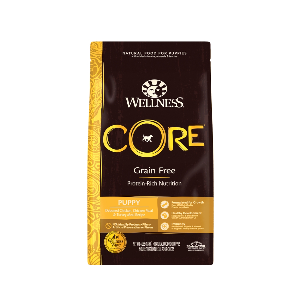 Wellness Core Dog 1.8kg (4lb) Puppy Grain Free Dry Dog Food