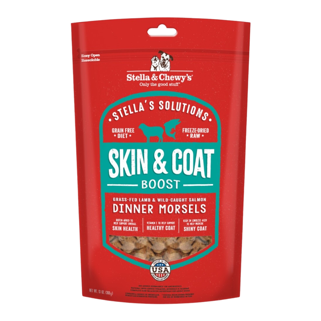 Stella & Chewy's Dog 13oz Stella Solutions Skin & Coat Boost Dinner Mixers For Dogs