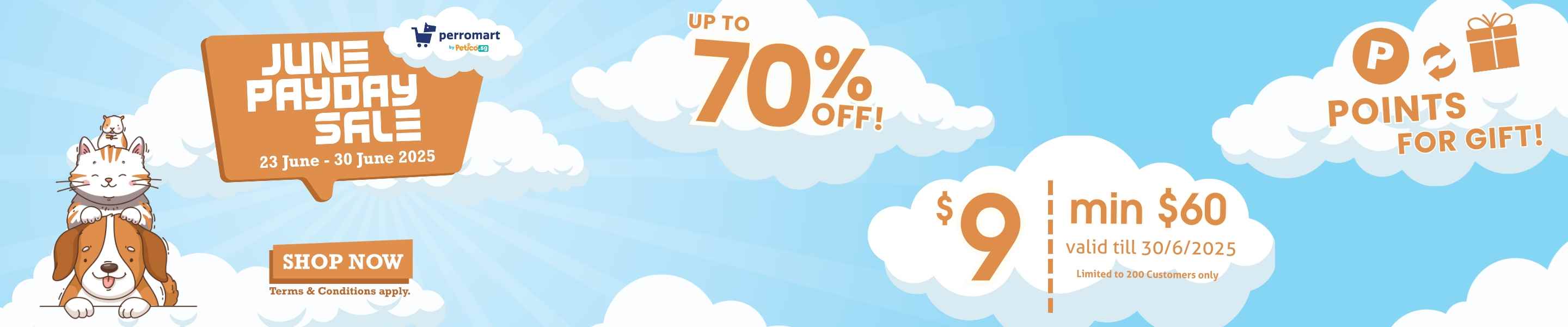 June payday sale 2025 - voucher