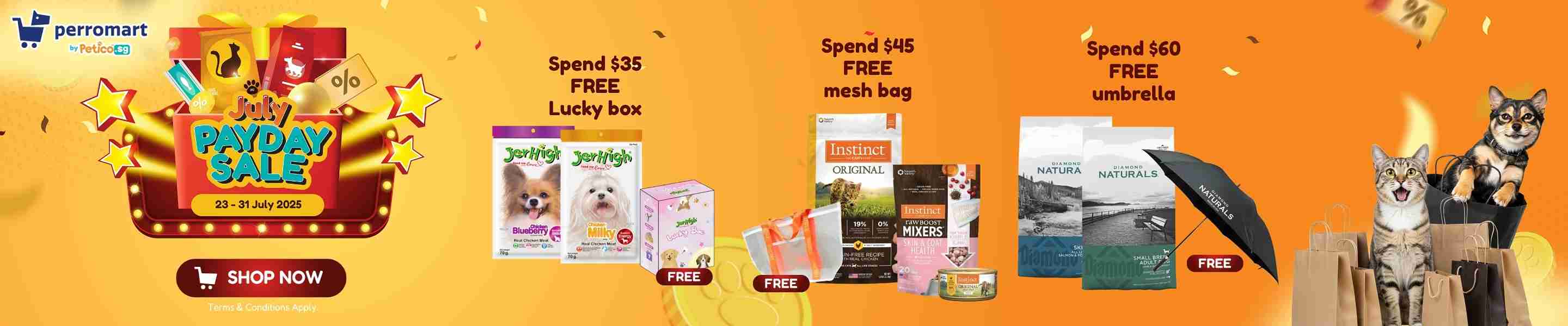 July payday sale 2025 - gwp jerhigh instinct diamond naturals