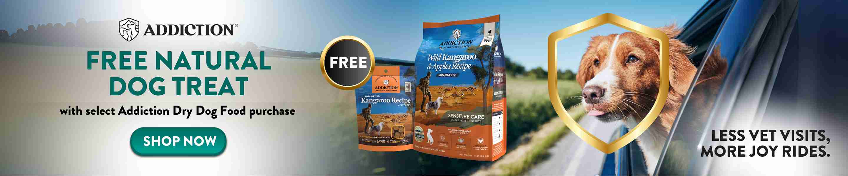 Addiction - venison, kangaroo